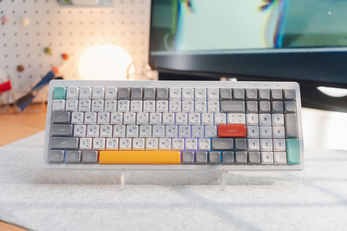 DEKAY R100 Wireless Low Profile Rubber Dome Keyboard – Dekay Thailand