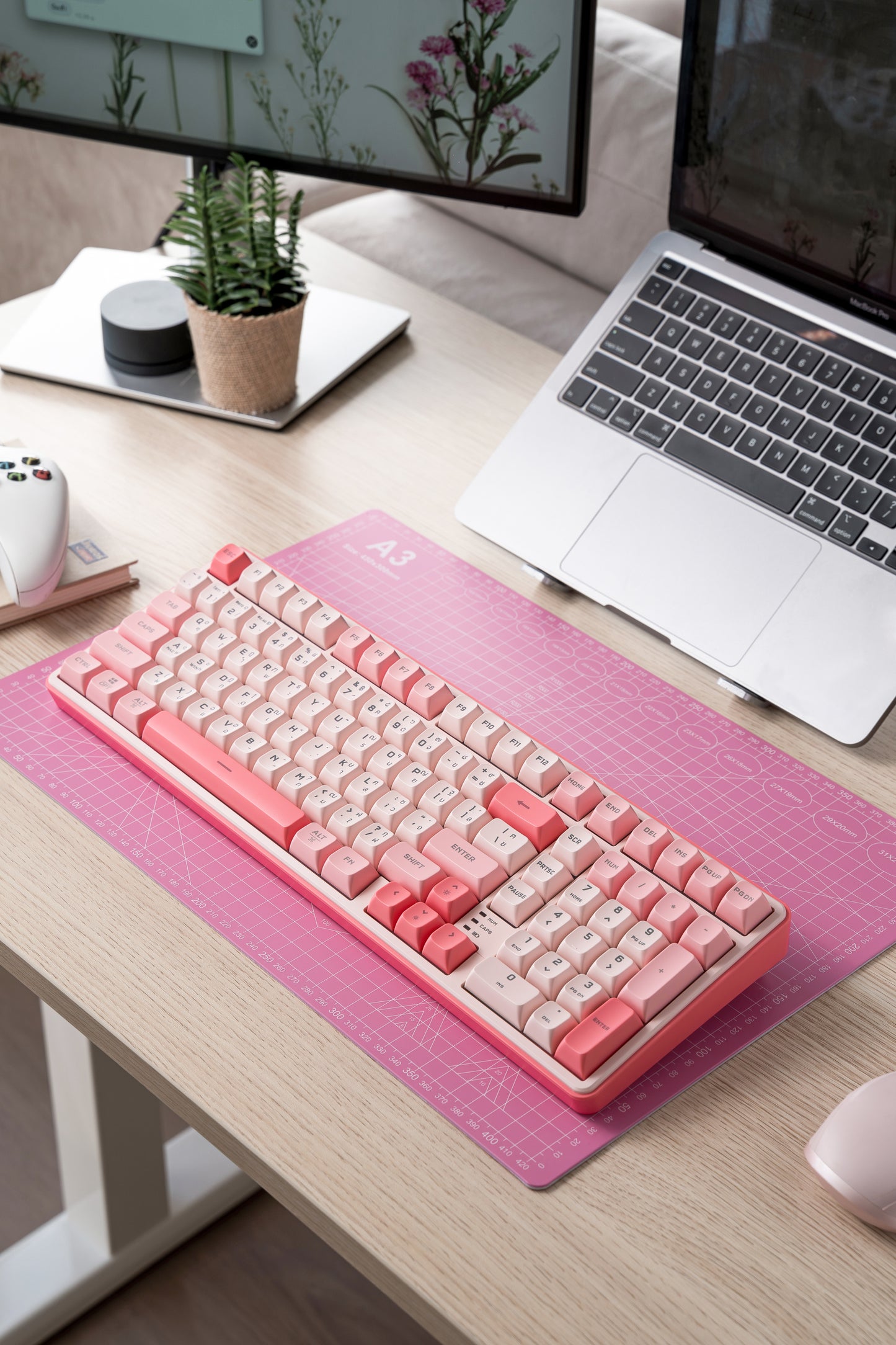 DEKAY R98 Wireless Rubber Dome Keyboard