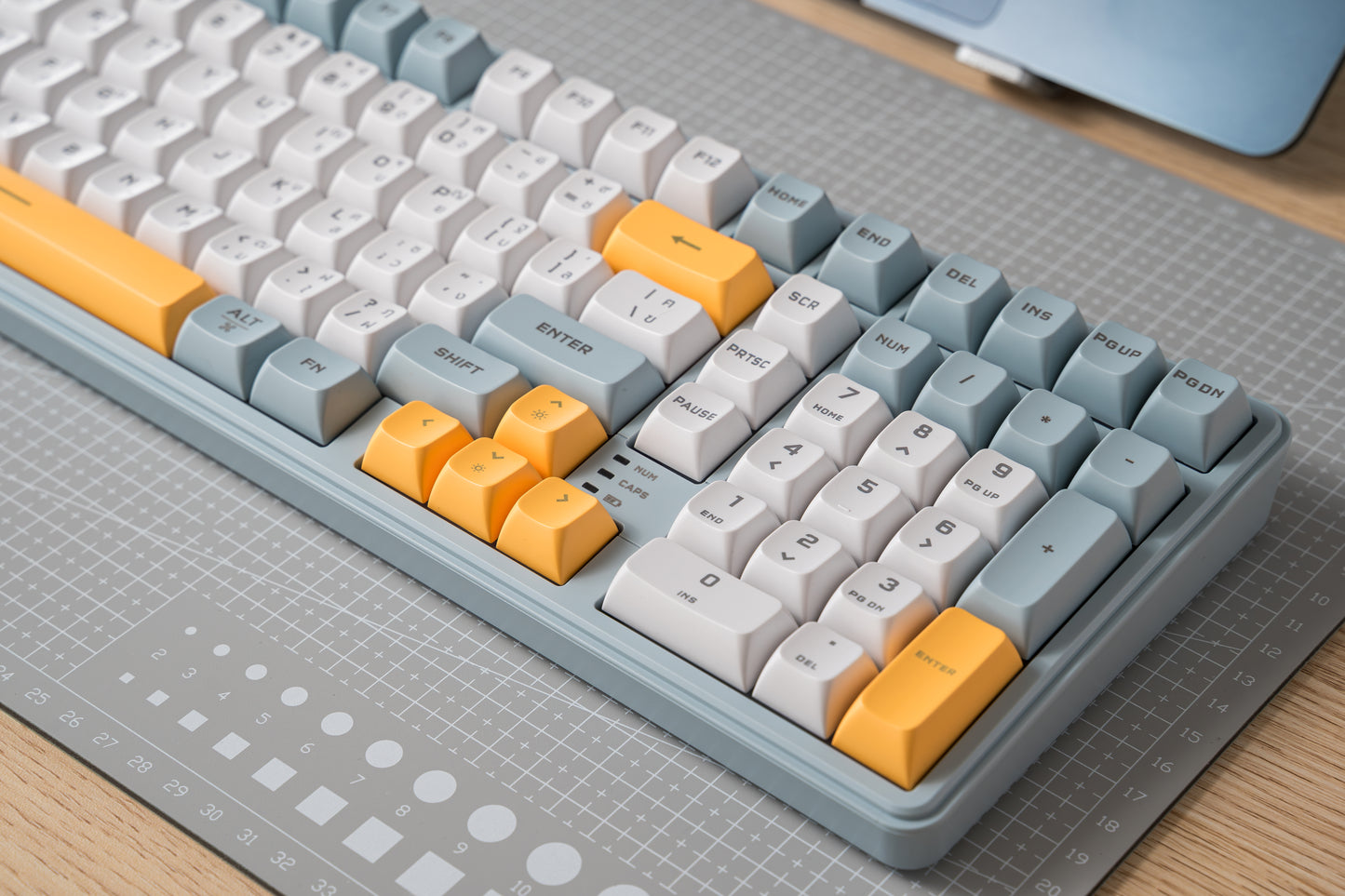 DEKAY R98 Wireless Rubber Dome Keyboard