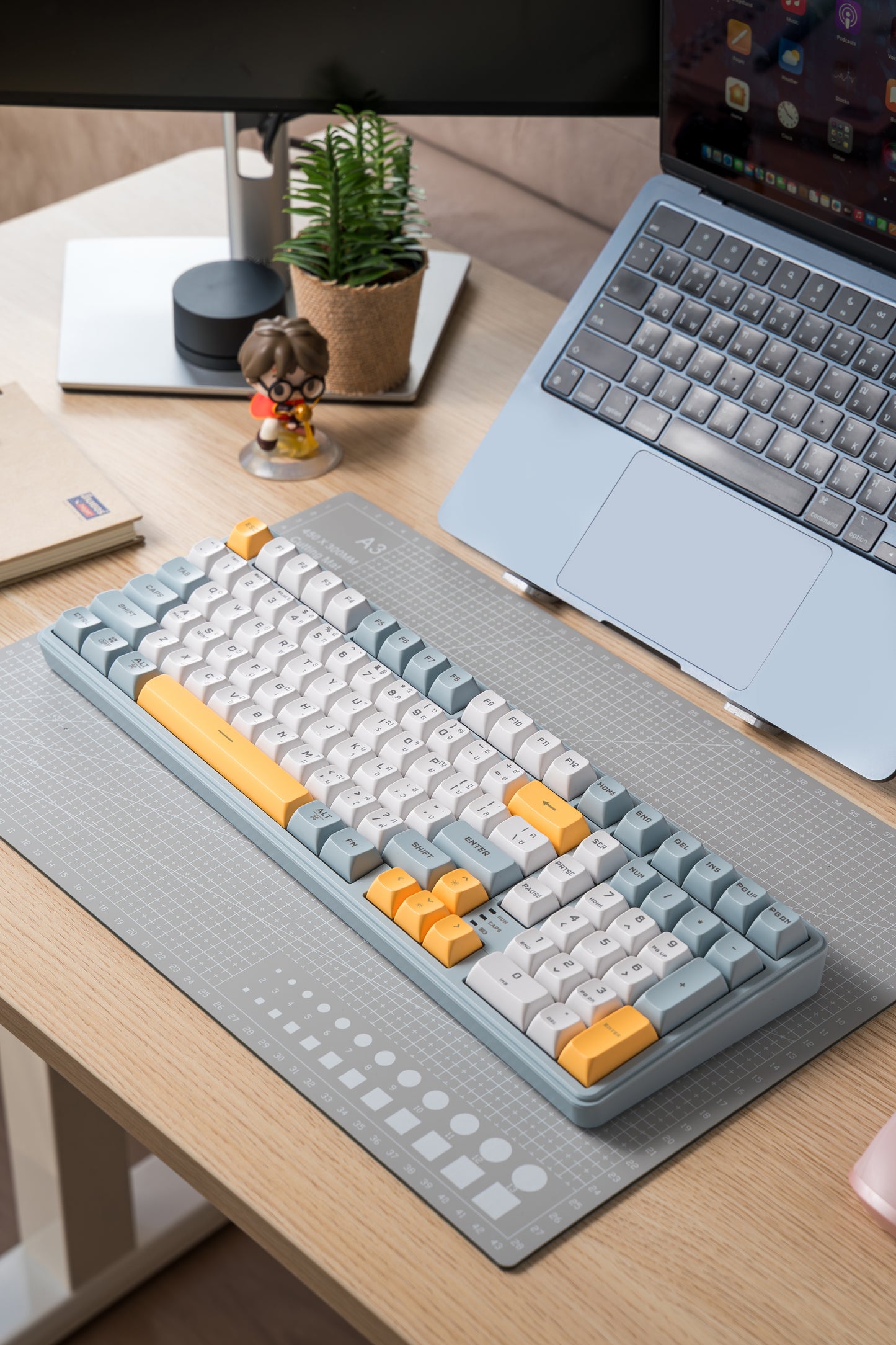 DEKAY R98 Wireless Rubber Dome Keyboard
